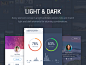 Grade UI Kit : Light & dark UI Kit for PSD & Sketch