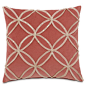 Rena Lenneka Rose Fringe Decorative Pillow EAALM04