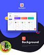 HealthyPal, Advisor Panel Dashboard : ModernPal is a series of start-ups focusing on lifestyle, The first product called HealthyPal, is a mobile application, connecting doctors to patients and trainers to trainees.Specializing in Dashboard Design, I direc