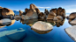 General 1920x1080 rock nature water sky blue landscape calm calm waters clear water rocks blue reflection sky