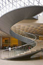 Spiral staircase, Le Louvre