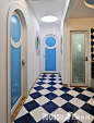 地中海走廊效果图—土拨鼠装饰设计门户