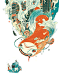 香港插画家 Victo Ngai - 科学探索 - 科学探索