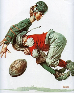 幸福的墩墩love采集到Norman Rockwell