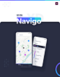 Navigo Transportation UI Kit FREE for Adobe XD : A FREE UI Kit for Adobe XD to design experiences for the road. Includes more than 60 customizable screens across six different user flows.