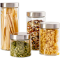 4-Piece Carlin Canister Set: