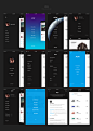 AOW UI Kit : The user interface includes more than 145+ IOS complicated screens in 7 categories: Reader, Sign in / up, Walkthroughs, Menu, Ecommerce, Profiles and Social that will fit any needs you in the design process. You can use them to build applicat