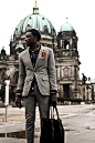 Joshua Kissi of Street Etiquette on his visit to Berlin.