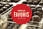 Chocolats Favoris包装设计 | 视觉中国