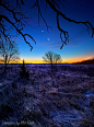 December Blues by Phil~Koch, via Flickr >> All in Blue #美景#