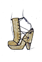 INSPIRATION: Spring 2011 Sketches | Shoes, fashion, style. Dubai, UAE