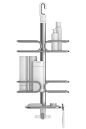 OXO Aluminum Shower Storage : Household brand OXO introduces a new line of bath storage with their first venture utilizing rust-proof anodized aluminum. Engaging with factories to understand costs and capabilities, strategizing market positioning, and con