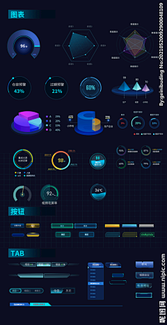 童尹采集到版式-科技感