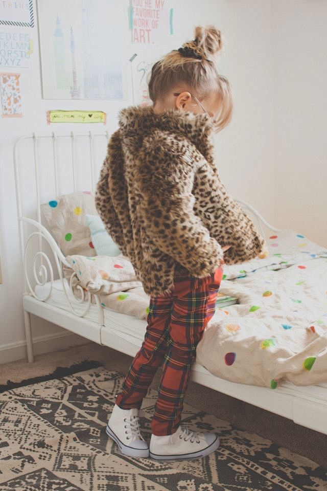 leopard + plaid| lov...