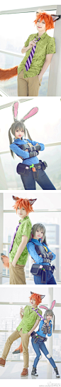 #疯狂动物城##Zootopia##兔朱迪和狐尼克# 
疯狂动物城拟人cos（正片56P）
【狐狸Nick：@W小小白W】
【兔子Judy：小柔 】
摄影：@Will真的神隐了  @MirrorStudio風牙 
友情客串：@MirrorStudio-Snake
经过三天的开心的拍摄终于完成了...展开全文c