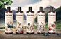 Cornica — Brand identity, Package Design : Agency Funky Business completed work over new brand line of shampoos, shower gels and liquid soaps.Natural cosmetic Cornica is the result of research of cosmetic and medicinal properties of wild herbs, berries, f