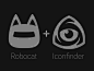 Robocat and Iconfinder