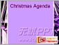 【紫色圣诞－圣诞节主题PPT模板】