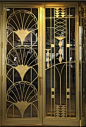 Art Deco doors in Chicago