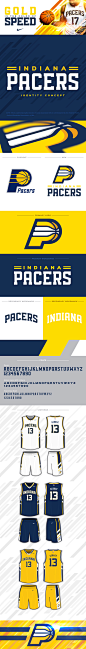 Indiana Pacers Identity Concept : This is a Identity Concept for the Indiana Pacers basketball team.