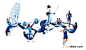 2012伦敦奥运会法国奥运代表队Logo及视觉形象 - 中国平面设计网