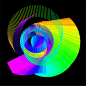 71807 抽象炫彩霓虹镭射螺旋几何矩形变线条圆形阵列背景AI失量底纹素材 (3)