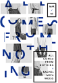 All Comes From Nothing : Promotional brand marketing design for NY fashion brand launching. Design work wildly distributed in New York Fashion Week and Armory Arts Week.