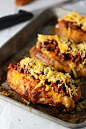 Turkey Chili Cheese Hot Dogs with Jalapeño-Cheddar Pretzel Buns