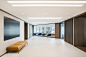 Boston Properties Office : New York, NY Fogarty Finger worked closely with Boston Properties to develop their headquarters to evoke an inviting, transparent environment mimicking the spirit of the company. A warm color palet…