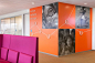 GlaxoSmithKline US Headquarters — Pentagram : Large-scale environmental graphics for the US headquarters of the global pharmaceuticals and consumer healthcare company.