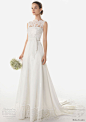 芭蕾公主的白色礼服_Rosa Clará 2013 Wedding Dresses（20张）_婚纱_新浪轻博客