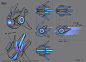 Probius, Mr Jack : This was a lot of fun - trying to come up with a model that fit a middle ground between the quite simplified and stylised model in SC2 and the very intense mechanical version from the SC2 cinematic - and one that would also do everythin
