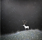 #插画狂想# 我的心田跑过一只鹿。插件师：Scott Belcastro ​​​​