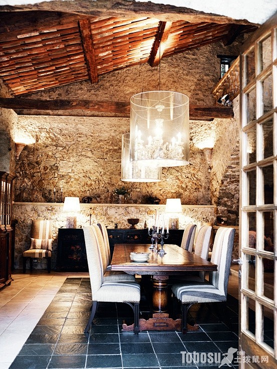 餐厅古典风格图片—土拨鼠装饰设计门户