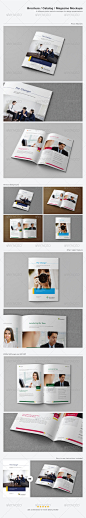 Brochure / Catalog / Magazine Mockups - Brochures Print