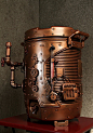 Steampunk Tendencies | Steampunk Beverage Dispenser designed by Kevin Flyn