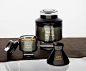 Elements Candle Giftset : The Elements gift set includes Water, Earth, Fire and Air. Burn time: 25 hours per candle.