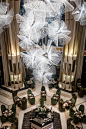 Four Seasons Hotel | Lasvit : Designed by César Pelli, an architect of international legendary status, with interiors by Alexandra Champalimaud, a member of the Interior Design Hall of Fame, the hotel started off with an all-star design team. The result i