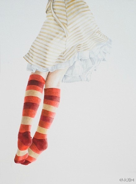 长袜子系列，来自美国艺术家Ali Cav...