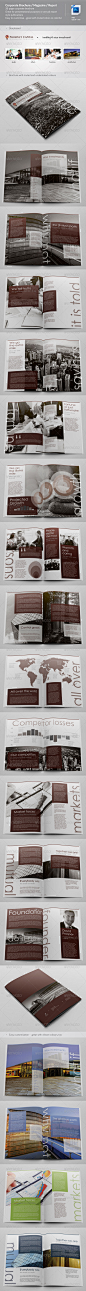 Corporate Brochure / Magazine / Annual Report - GraphicRiver Item for Sale