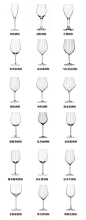 18种葡萄酒杯型，不同口感的葡萄酒最好可以用相应的酒杯来品尝，只有这样才能最大限度的享受到葡萄酒的味道。（内容来自网络）