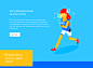 TRUE Webhosting : Isometric illustrations for TRUE website