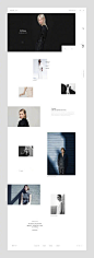[米田/主动设计整理]【这可能是最会用极简的设计师了！】Mustafa Çelik 擅长极简风格的设计，对于时尚产品类型的网页设计，你可以看看这些。 ​