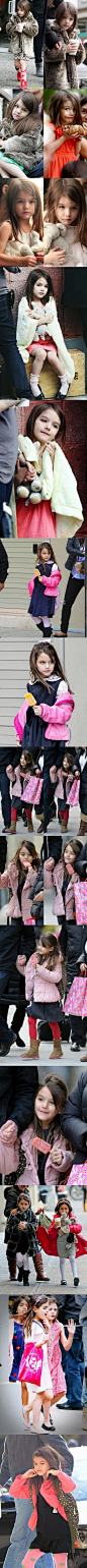 Suri Cruise 小苏瑞越来越漂亮了~ ​​​​