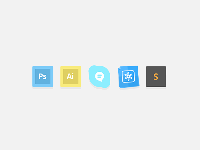 Flat App Icons