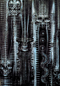 异形之父H.R.Giger 黑暗美学插画作品（四） 插画艺术--创意图库 #采集大赛#