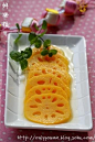 如何做酸甜橙汁藕片的做法（春节菜谱）