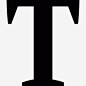 大写字母T的信图标高清素材 写作 大写 字母 技术 文字 添加文字 免抠png 设计图片 免费下载