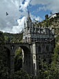 Santuario de Las Lajas in Nariño, Colombia