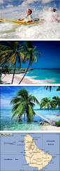 巴巴多斯位于东加勒比海小安的列斯群岛最东端，西距特立尼达岛322公里，大部分由珊瑚石灰岩构成。巴巴多斯风光旖魄，小巧玲珑，虽然面积只有430平方公里，但那灿烂的阳光、湛蓝的海水、洁白的沙滩、油绿的树木、绚丽的鲜花、静谧的旅店小楼，简直可以算是一幅迷人的风景画，令人留连忘返。
